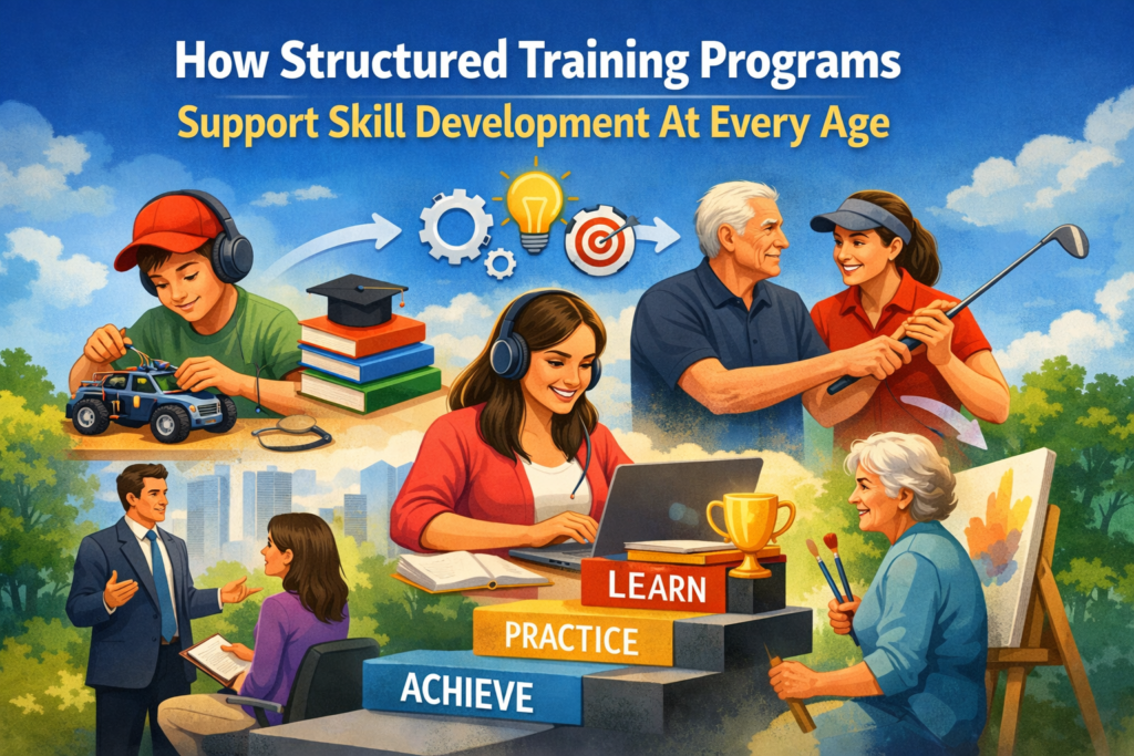How Structured Training Programs Support Skill Development At Every Age
