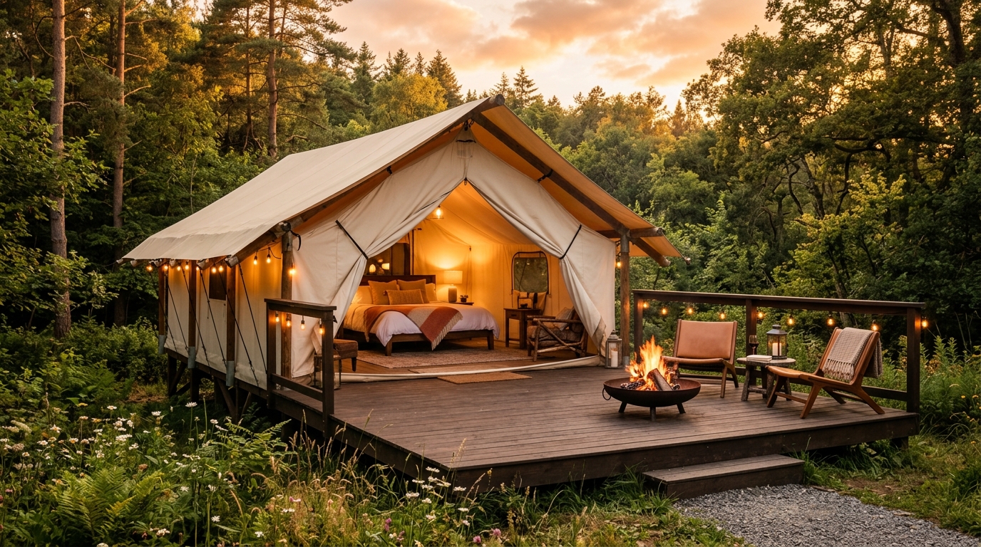 Glamping Economy: A Luxurious Twist on Outdoor Adventures